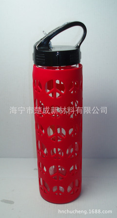 玻璃杯硅膠杯套 海寧市楚成新材料的專業(yè)解決方案